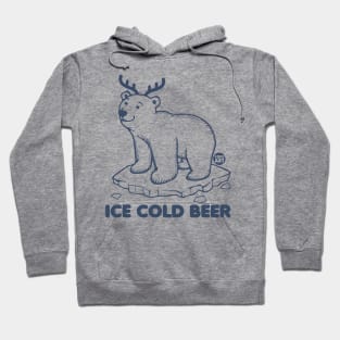 ice cold beer Hoodie